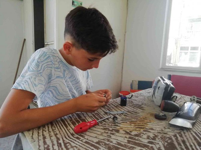 Tatilde Çocuklar Hobilerine Yoğunlaştı