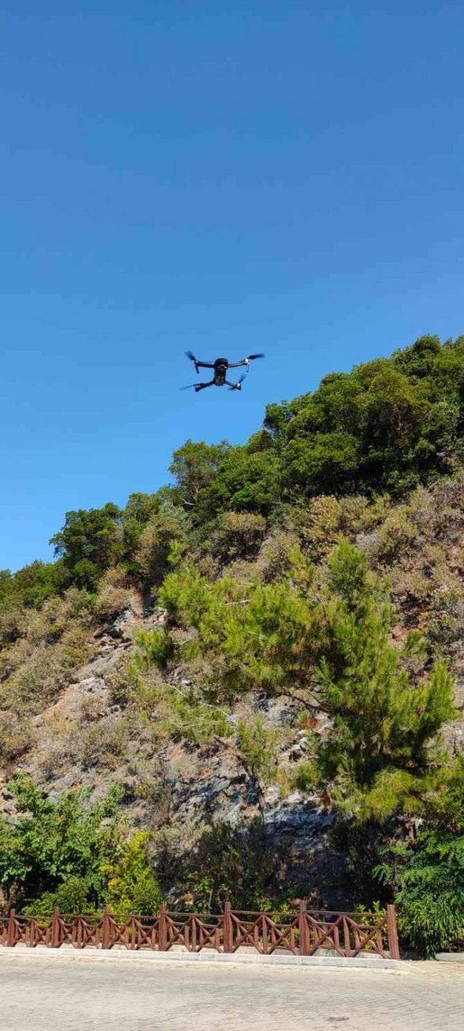 Aydın’da Ormanlar Yangına Karşı Termal Drone İle Kontrol Ediliyor