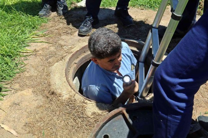 ’Kanalizasyona Hırsızlık Şüphelisi Girdi’ İhbarı Polis Ve İtfaiyeyi Alarma Geçirdi