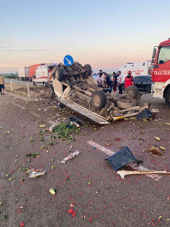 Bandırma’da Trafik Kazası: 4 Yaralı