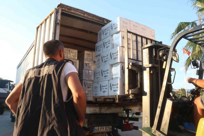 Fethiye’de 17 Bin 150 Şişe Kaçak İçki Ele Geçirildi