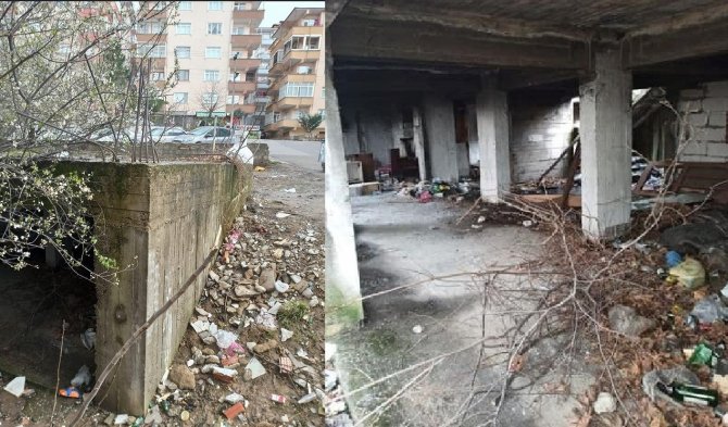 Gölcük’te Metruk Binalar Yıkılıyor