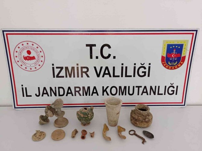 Tarihi Eser Kaçakçıları, Jandarmaya Yakalandı