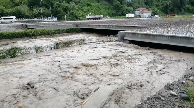 Sel Suları 2 Köprüyü Yıktı, Evleri Su Bastı