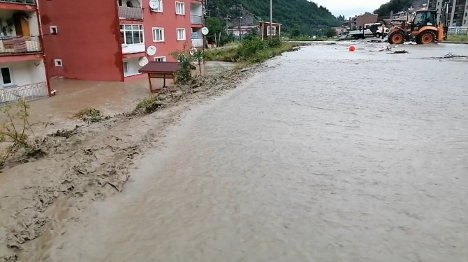 Sel Suları 2 Köprüyü Yıktı, Evleri Su Bastı