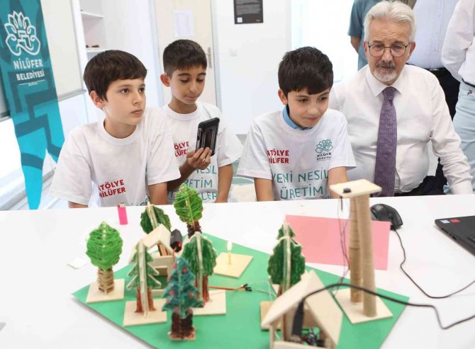 Nilüferli Çocuklar İklim Dostu Projelerini Sergiledi