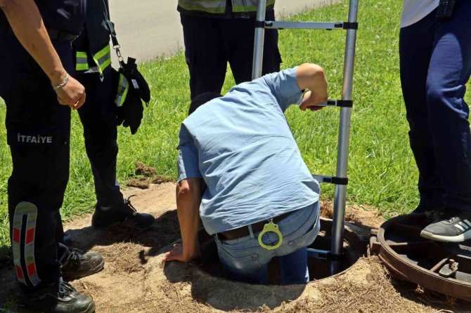 ’Kanalizasyona Hırsızlık Şüphelisi Girdi’ İhbarı Polis Ve İtfaiyeyi Alarma Geçirdi