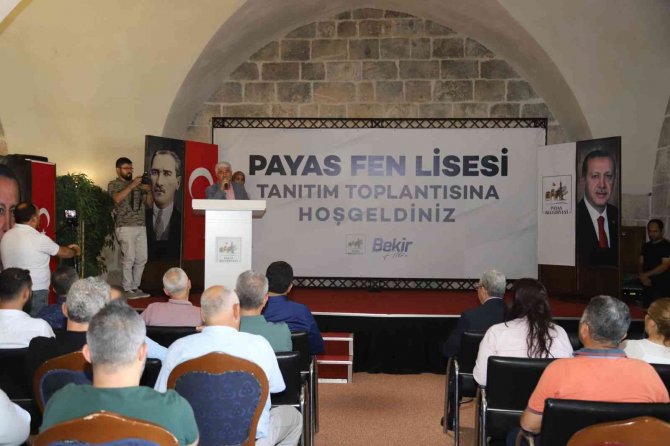 Payas Belediyesi, Fen Lisesi İçin Pansiyon Yapacak