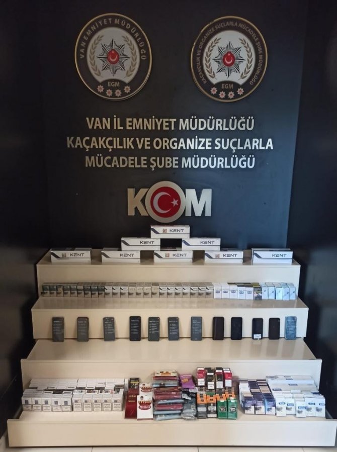 Van’da Gümrük Kaçakçılığı Operasyonu