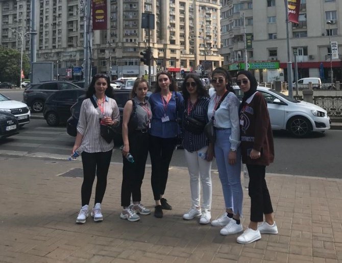 Başkaleli Öğrenciler Romanya’da Staj Yaptı