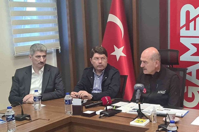 İ̇çişleri Bakanı Soylu, Bartın’da Bin 53 Su Baskını Yaşandığını Açıkladı