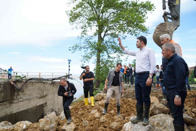 Sele Maruz Kalan Kastamonu’da Yaraların Sarılması İçin Çalışmalar Başladı