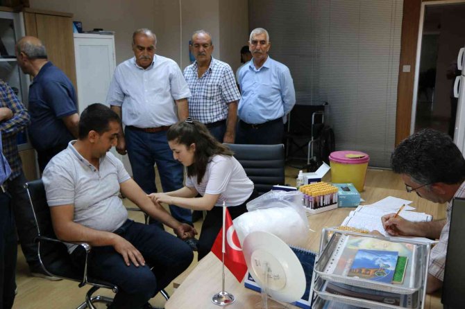 Elazığ’da Görev Yapan Personele Sağlık Taraması