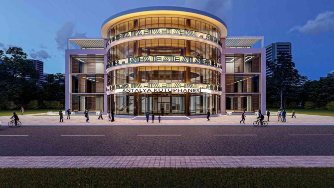 Antalya’nın En Büyük Kütüphanesinin Temeli Kepez’de Atıldı