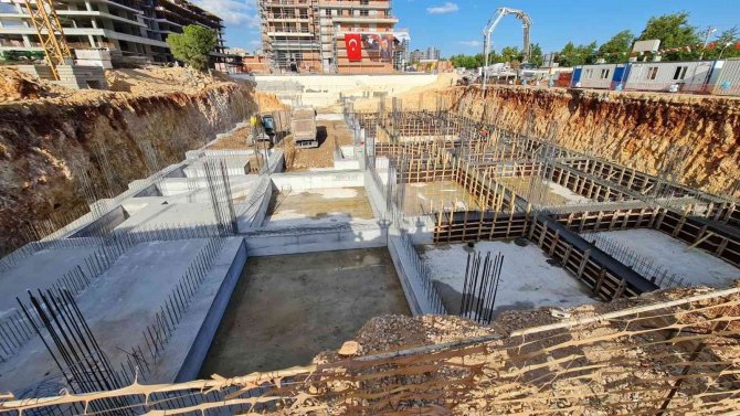 Antalya’nın En Büyük Kütüphanesinin Temeli Kepez’de Atıldı