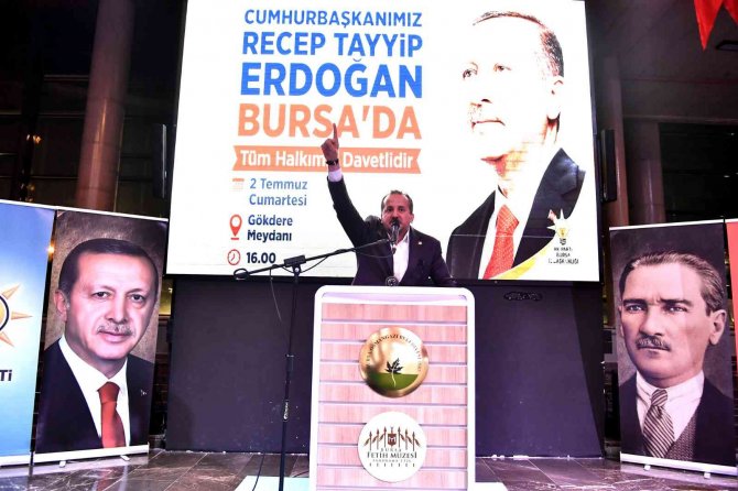 Ak Parti Osmangazi’de ‘Reis’ Heyecanı