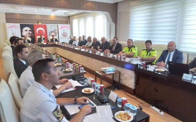 İ̇l Güvenlik Toplantısı Sungurlu’da Yapıldı