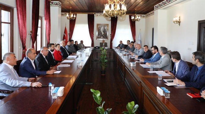 Afyonkarahisar’da Osb’lerin Son Durumu Konuşuldu