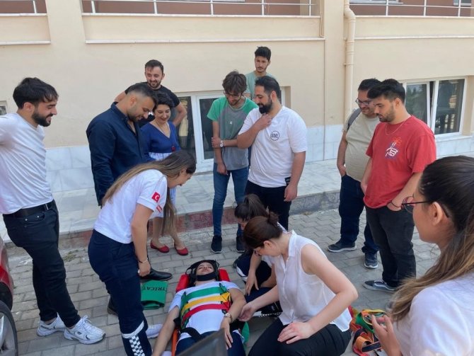 Adü Söke Sağlık Hizmetleri Myo’da Uygulamalı Eğitimler Devam Ediyor