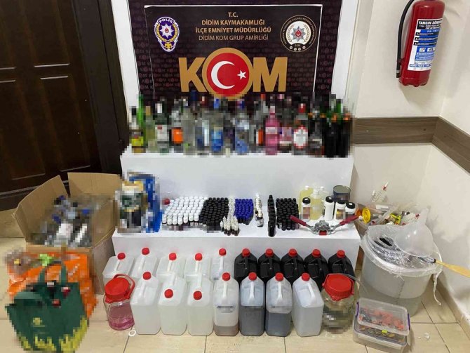 Didim’de Sahte İçki Operasyonu