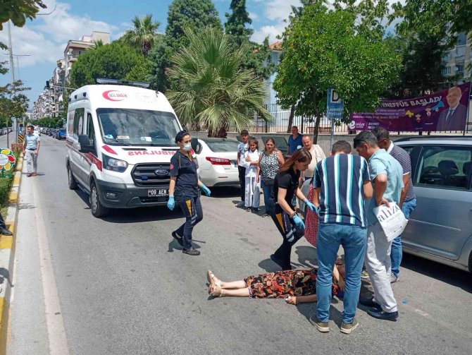 Torununa Araba Çarpan Kadın Fenalaştı