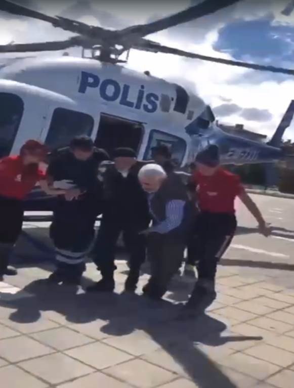 Taşkınların Yaşandığı Bartın’da Hasta Vatandaşlara Helikopterlerle Ulaşıldı