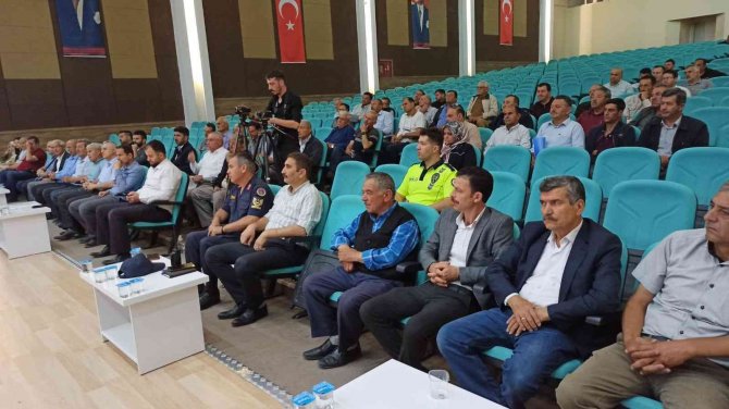Beyşehir’de Orman Yangınlarıyla Mücadele Toplantısı Gerçekleştirildi