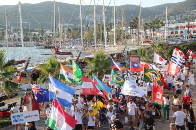 Optimist Dünya Şampiyonası Bodrum’da Başladı