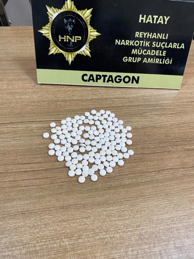 Uyuşturucu Hap Ve Çalıntı Motosikletle Yakalandı
