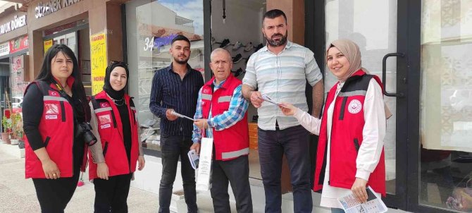 Çekerek’te Erkekler ’Kadına Şiddete Hayır’ Dedi