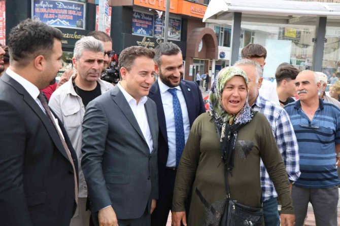 Ali Babacan’a Kırşehir’de 6’lı Masa Tepkisi