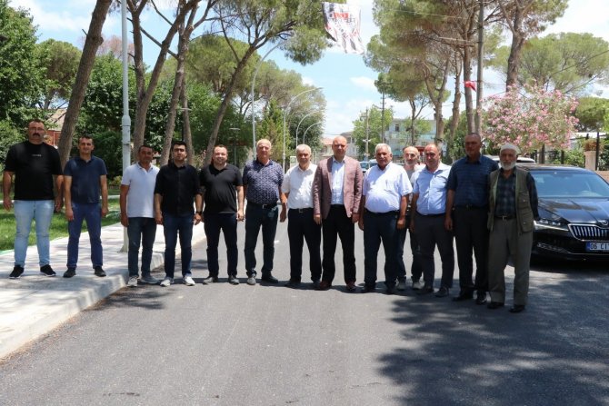 Mütevelli’de Sıcak Asfalt Çalışmaları Tamamlandı