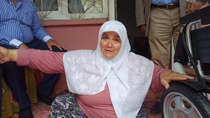 Mhp Milletvekili Özyavuz’dan Engelli Kadına Hediye