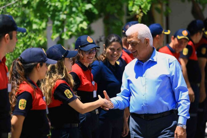 Başkan Gürün’den İ̇tfaiye Personeline Teşekkür Ziyareti