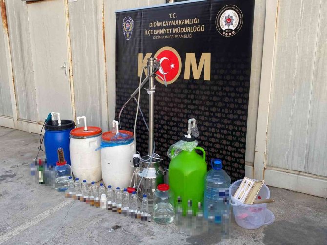 Didim’de Sahte İçki Operasyonu