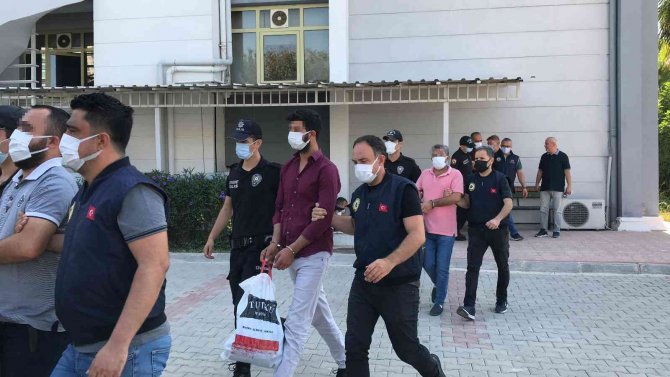 ’Şahmeran’ Operasyonunda Gözaltına Alınan 15 Şüpheli Adliyeye Sevk Edildi