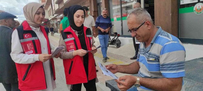 Çekerek’te Erkekler ’Kadına Şiddete Hayır’ Dedi