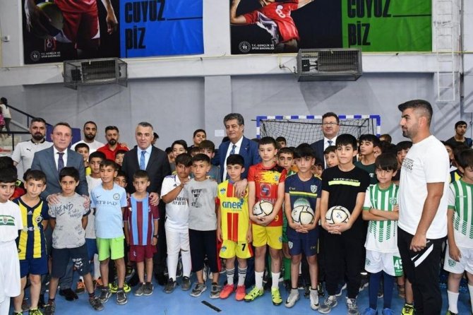 Şırnak’ta Yaz Spor Okulları Açıldı