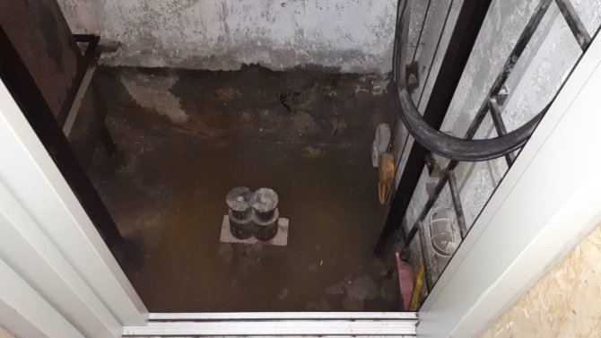 Başkent’te Binayı Su Bastı