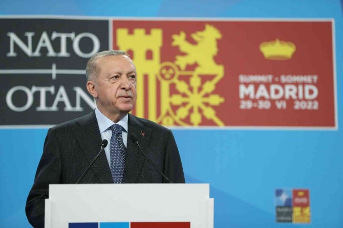 Erdoğan: “Türkiye’nin, Nato’nun Dününde Ve Bugününde Olduğu Gibi Geleceğinde De Söz Sahibi Olacağı Bir Kez Daha Açıkça Görülmüştür”