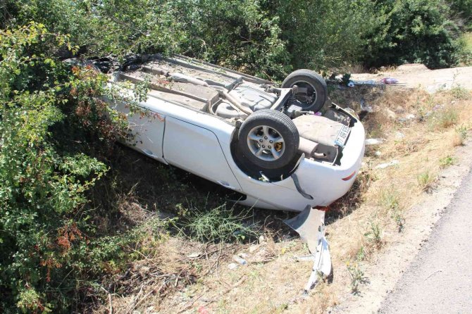 Elazığ’da Otomobil Takla Attı: 6 Yaralı