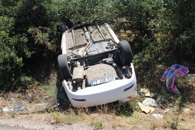 Elazığ’da Otomobil Takla Attı: 6 Yaralı