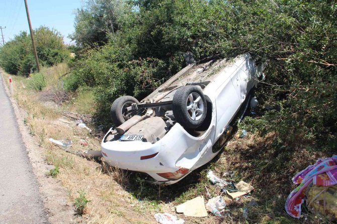 Elazığ’da Otomobil Takla Attı: 6 Yaralı