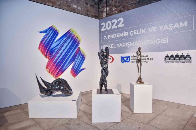 Erdemir ‘Çelik Ve Yaşam Heykel Yarışması Sergisi’ Ziyarete Açıldı