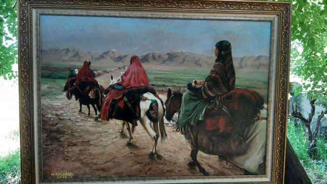 Şehrin Gürültüsünden Kaçıp Köyüne Yerleşti, Yaptığı Resimler Göz Dolduruyor
