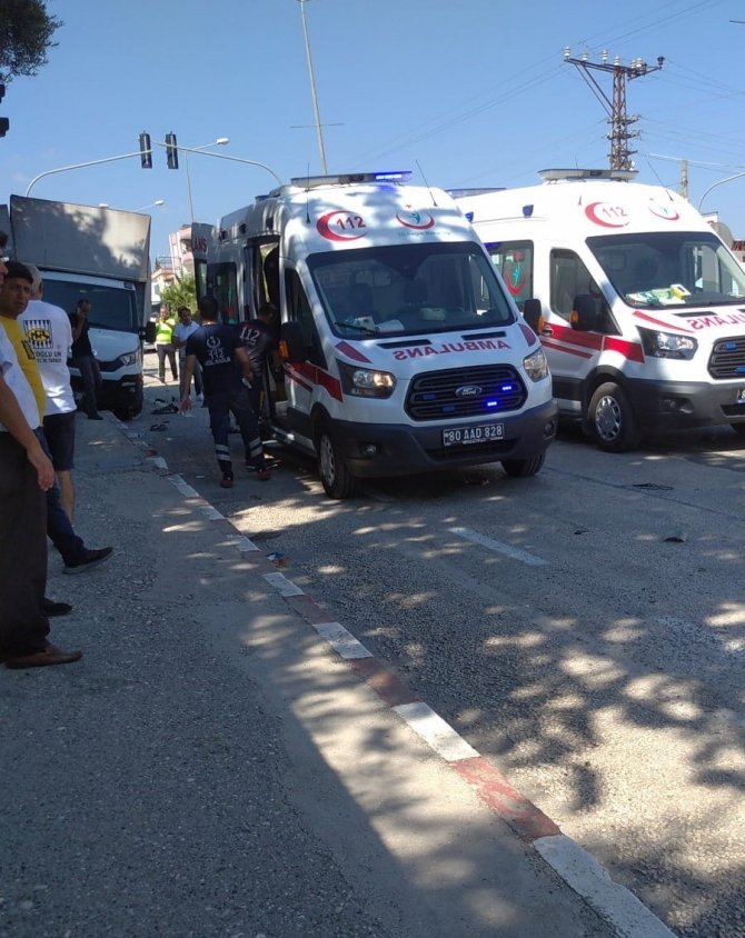 Freni Boşalan Kamyon Dehşet Saçtı: 1 Ölü, 2 Yaralı