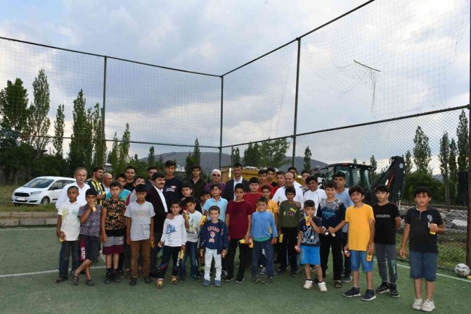 Tufanbeyli’de Çocuklar İstedi, Başkan Çalışma Başlattı