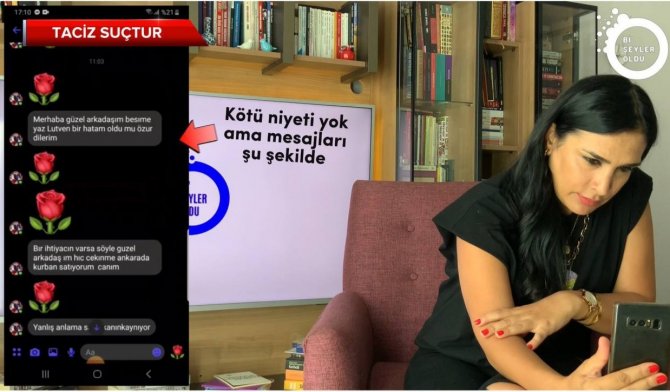 Kadın Gazeteci Kendisine Gelen Taciz Mesajlarını İfşa Etti