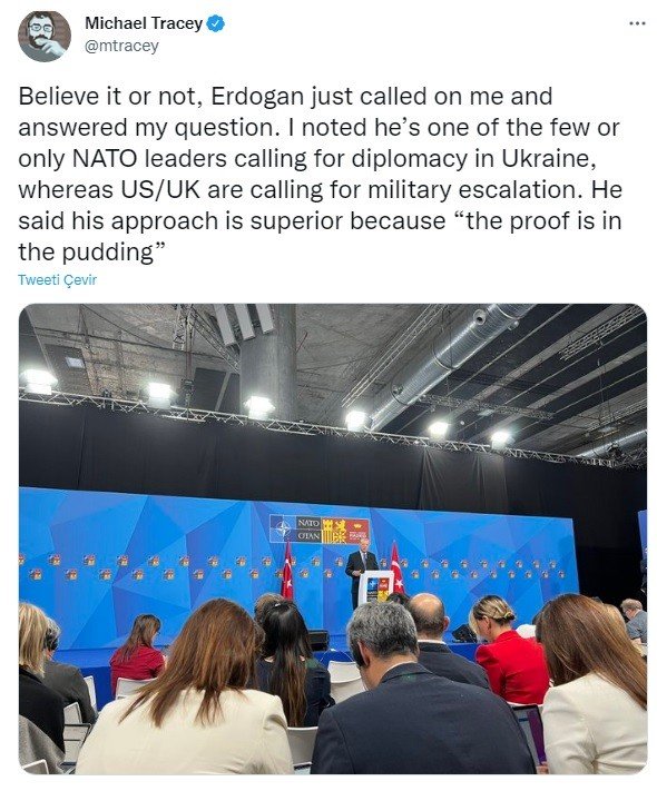 Abd’li Gazeteci: “Erdoğan’a Önceden Seçilmiş Soruları Alan Biden Ve Johnson’dan Çok Daha Fazla Soru Soruldu”