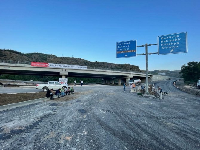 Bilecik’te Köprülü Kavşağı Bakan Karaismailoğlu Açacak